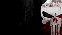 black red skull The Punisher