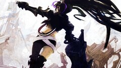 black rock shooter anime girls Anime Insane Black Rock Shooter