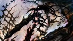 black rock shooter anime girls Anime Insane Black Rock Shooter