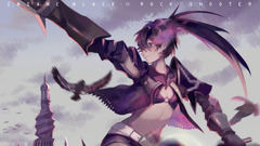 black rock shooter anime girls Anime