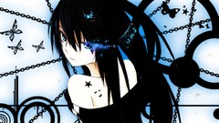black rock shooter anime girls Anime