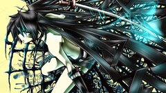black rock shooter anime girls Anime