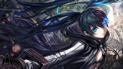 black rock shooter anime girls Anime