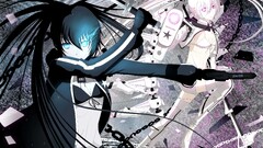 black rock shooter anime girls Anime White Rock Shooter