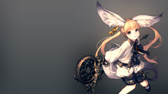 Blade & Soul anime girls Anime mmorpg PC gaming gray background