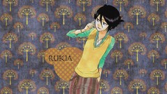 bleach kuchiki rukia Anime purple background Phone