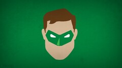 blo0p Green mask green background artwork