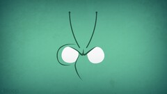 blo0p Minimalism Simple Background