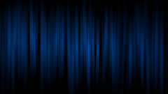 blue abstract shapes digital art