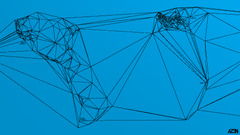 blue background Simple Background Minimalism