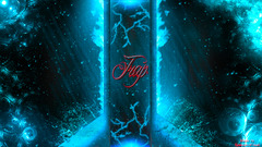 blueprints blue fire flares cyan