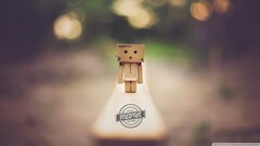 blurred danbo carton box