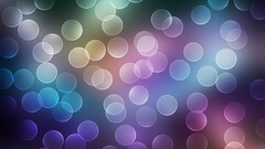 blurred digital art lights