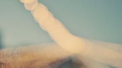 blurred lights bokeh dusk