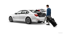 BMW 7 BMW white cars Car vehicle