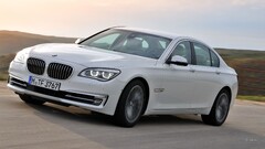 BMW 7 Car sedan white cars BMW