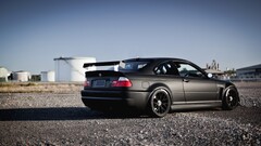 BMW Car black cars vehicle BMW E46 BMW 3 Series