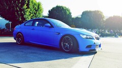 BMW Car blue cars BMW E92 BMW 3 Series vehicle