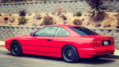BMW Car red cars BMW E31 BMW 8 Series