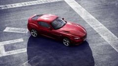 BMW Car red cars vehicle high angle BMW Z4 Zagato