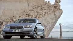 BMW Car vehicle BMW F10 BMW 5 Series worm's eye view Portugal