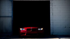 BMW Car vehicle red cars bmw e90 BMW 3 Series