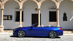 bmw m6 convertible blue cars BMW F12/F13/F06 BMW 6 series