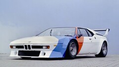 BMW vehicle white cars BMW M1 pop-up headlights