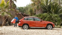BMW X1 Car SUV orange cars BMW