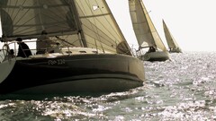 boat vehicle Sea numbers Sailboats