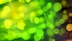 bokeh green background lights blurred Green orange yellow