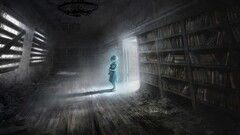 Books artwork anime girls Anime