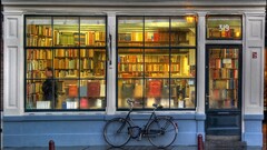 Books Stores bicycle urban