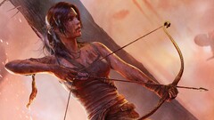 bow and arrow tomb raider lara croft video games