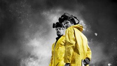 Breaking Bad selective coloring walter white jesse pinkman TV