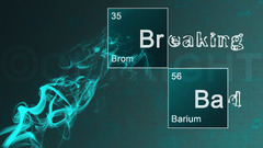Breaking Bad smoke TV series numbers Turquoise