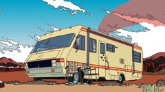 Breaking Bad walter white heisenberg meth RV Car vehicle