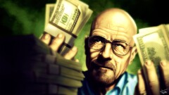 Breaking Bad walter white Money Green paper bald head