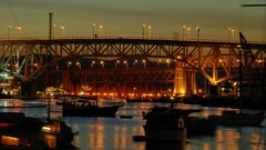 Bridge boat cityscape vancouver Sailboats