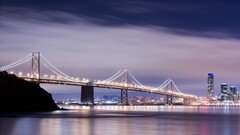Bridge City San Francisco cityscape bay bridge