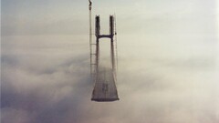 Bridge clouds digital art