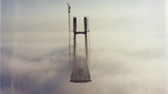 Bridge mist digital art