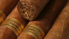 brown tobacco cigars smoking