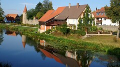 building germany river House reflection
