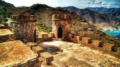 building hdr Spain castle