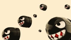 bullet bill super mario bros cgi video games render Beige