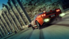 burnout paradise Car video games red cars screen shot vehicle