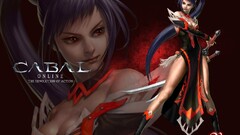 Cabal video games Video Game Warriors red eyes Women