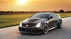 Cadillac Cadillac CTS-V Car black cars vehicle