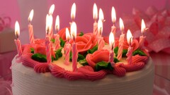 cake Candles fire